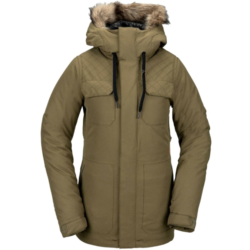 Womens Shadow Volcom Snowboarding Jacket Size S